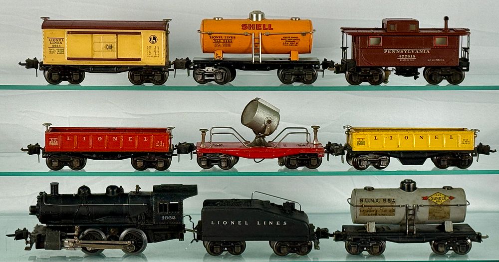 Lot 217: Lionel Prewar O Gauge Freight Train