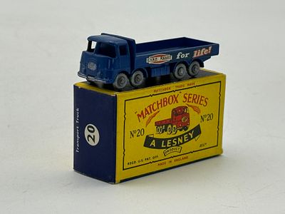 Matchbox Lesney 20B2 Transport Truck. St Code 20B4, C Box, C8-9.
