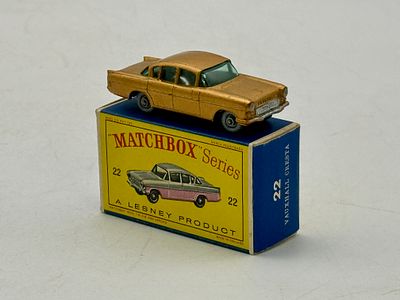 Matchbox Lesney 22B11 Vauxhall Cresta. St Code 22B20, D Box Minor wear, C8.