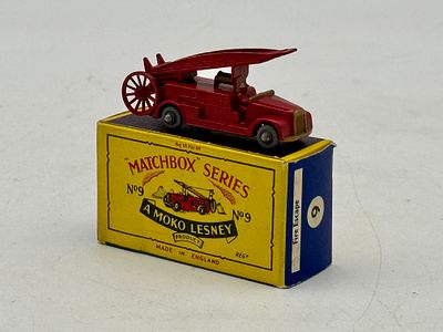 Matchbox Moko Lesney 9B2 Fire Escape. St Code 9B5, B4 Box C9.