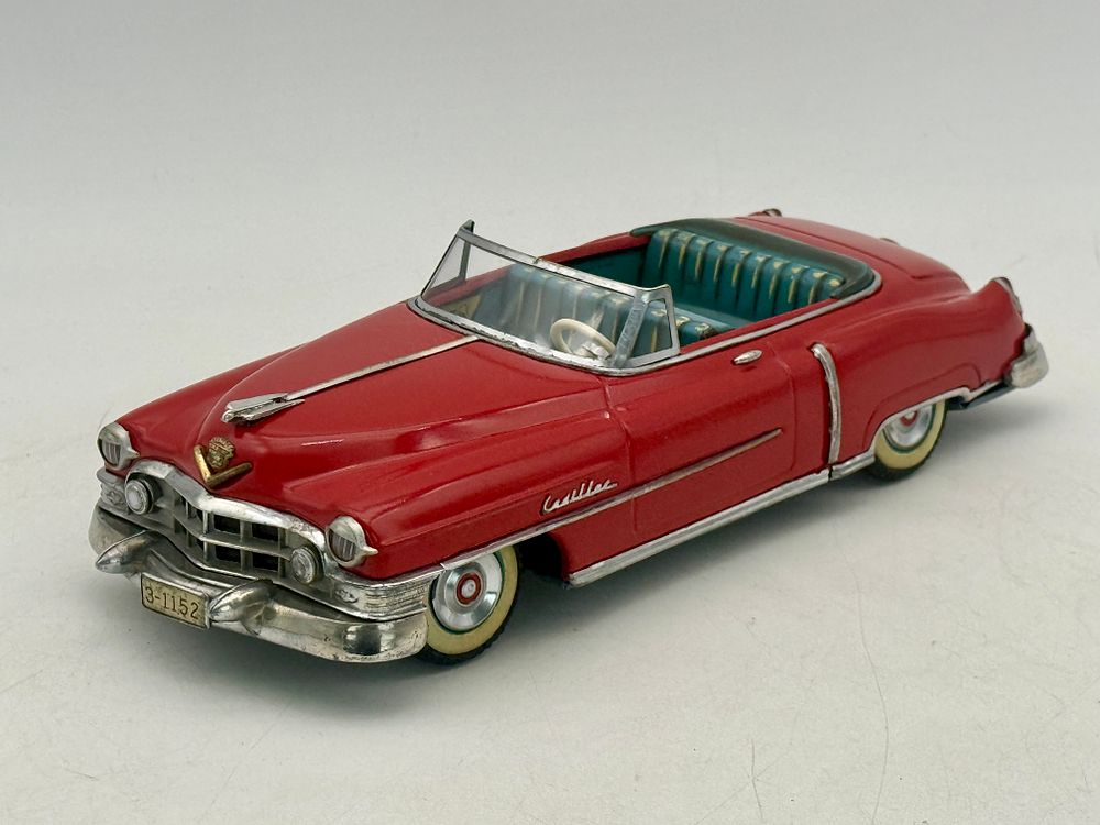 Lot 214: Alps Tin 1952 Cadillac Eldorado Convertible Toy Car