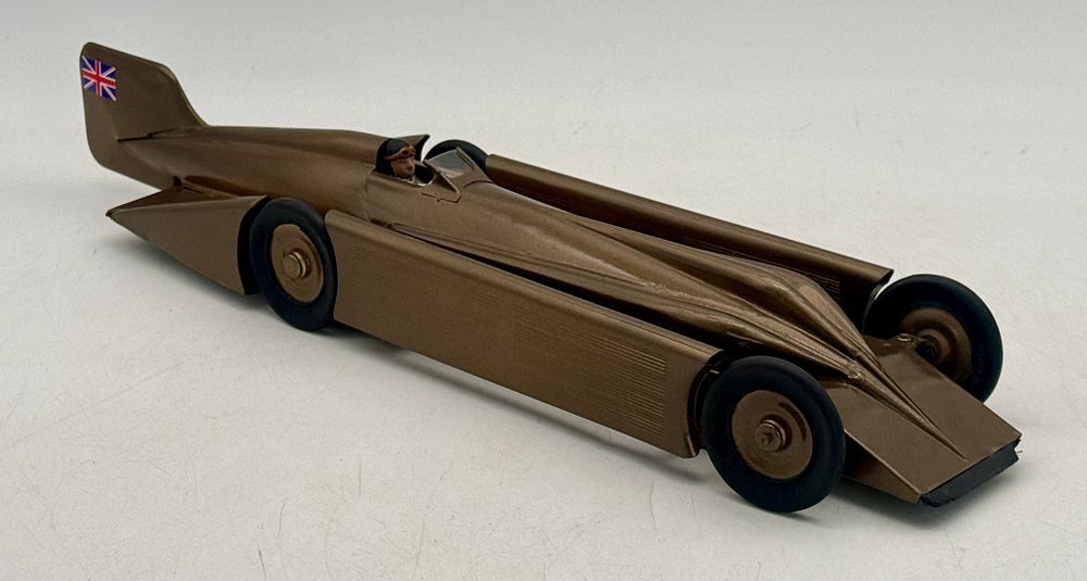 Lot 220: Kingsbury Bronze Metallic Golden Arrow Land Speed Record Toy Car