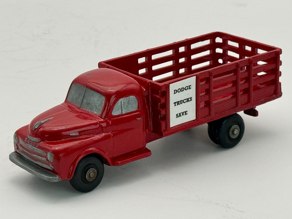 Lot 245: National Products 1948 Dodge Red Stake Truck Promo