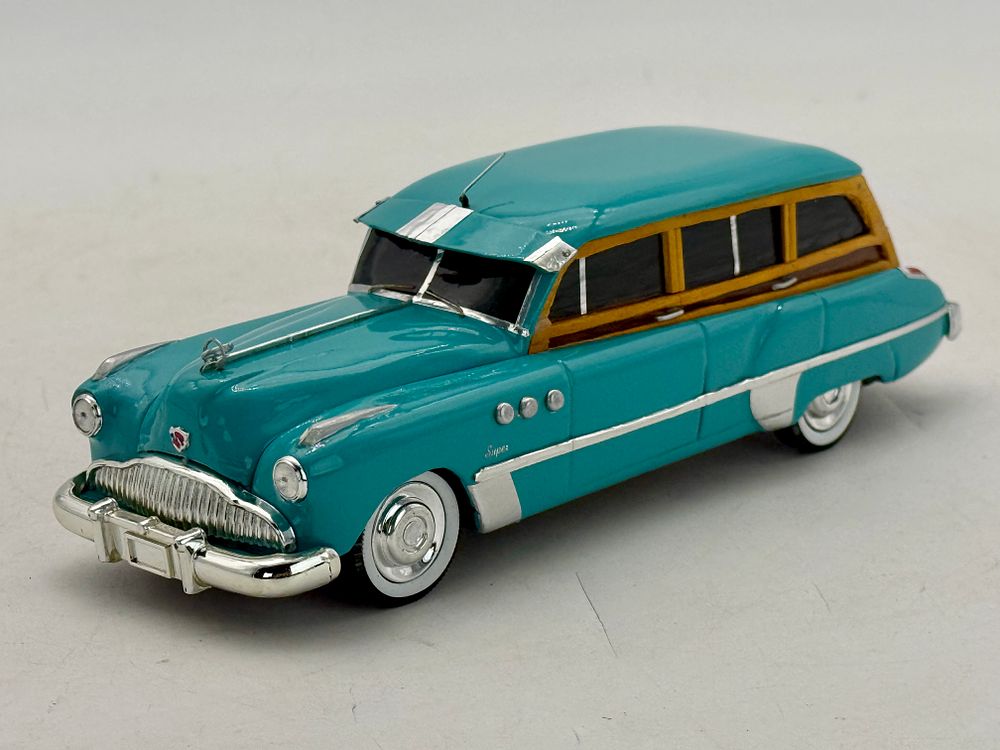 Lot 252: Otto Vallastro 1949 Buick Super Estate Woody Wagon Model Car