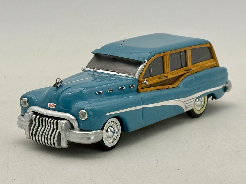 Lot 256: Otto Vallastro 1950 Buick Roadmaster Woody Wagon Model