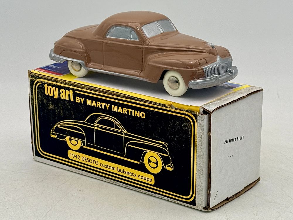 Lot 276: Marty Martino 1942 DeSoto Custom Business Coupe Toy Car #1/25