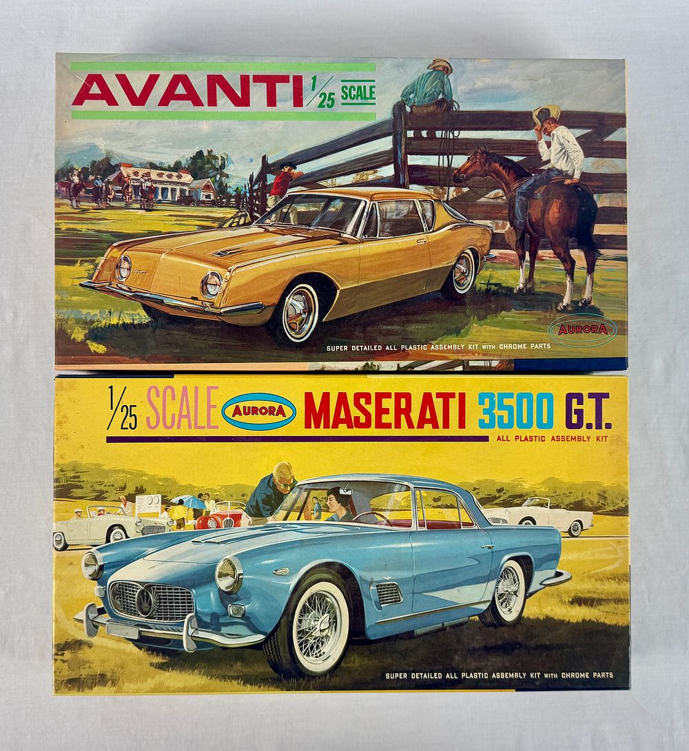Lot 337: Two Aurora Plastic Model Kits