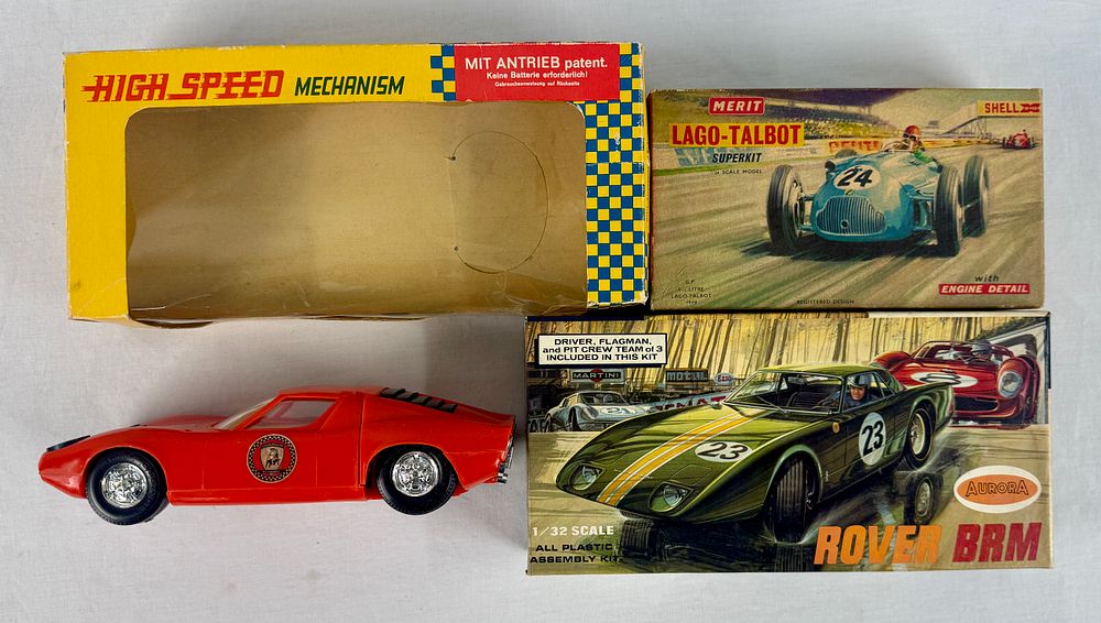 Lot 339: A Collection of Vintage Toy Car, Model Kits