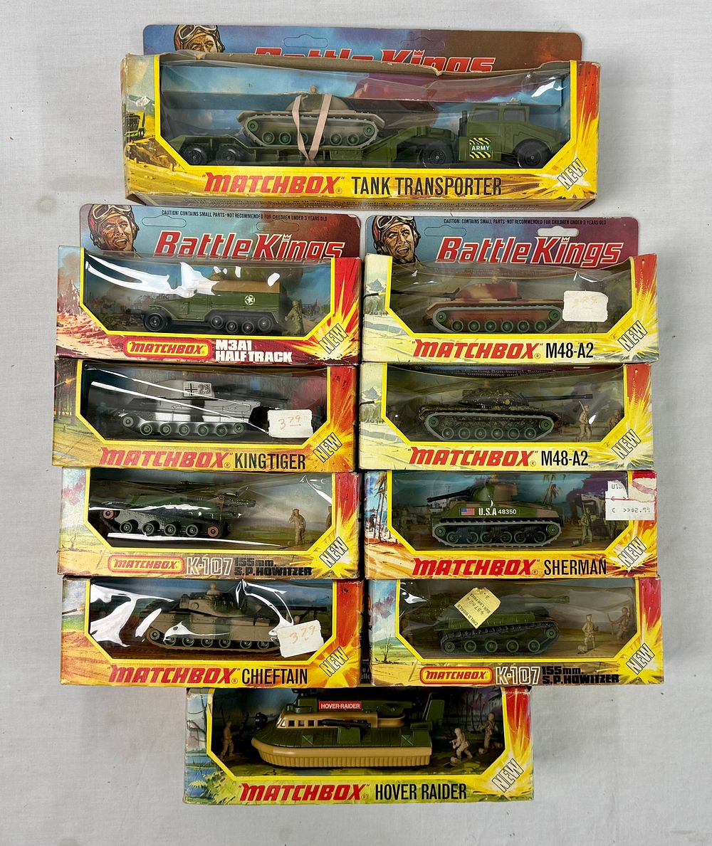 Lot 419: Ten Matchbox BattleKings