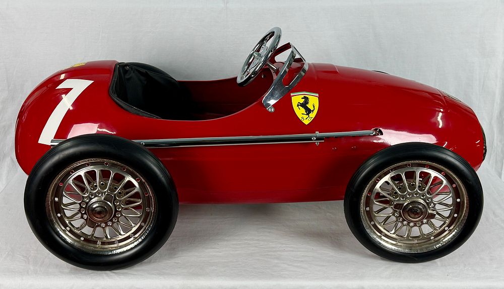 Lot 423: American Retro Ferrari Racer Pedal Car