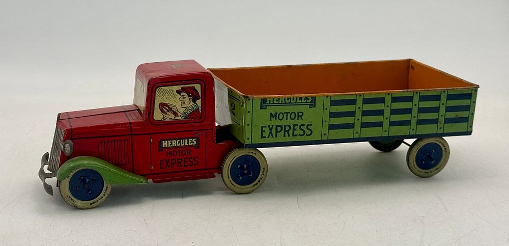 Lot 440: J. Chein Hercules Motor Express Tinplate Toy Truck