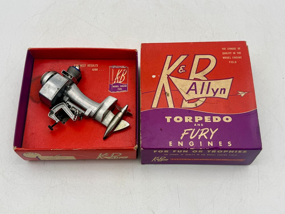 Lot 449: K&B Allyn 419 Sea Fury Single Model Outboard Motor