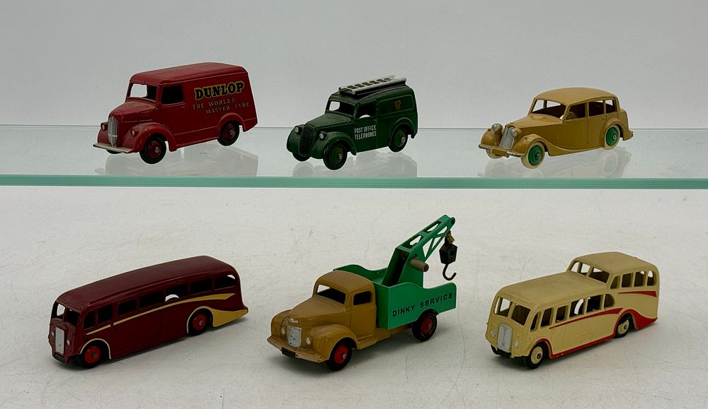 Lot 466: Six Dinky Die-Cast Toy Vehicles