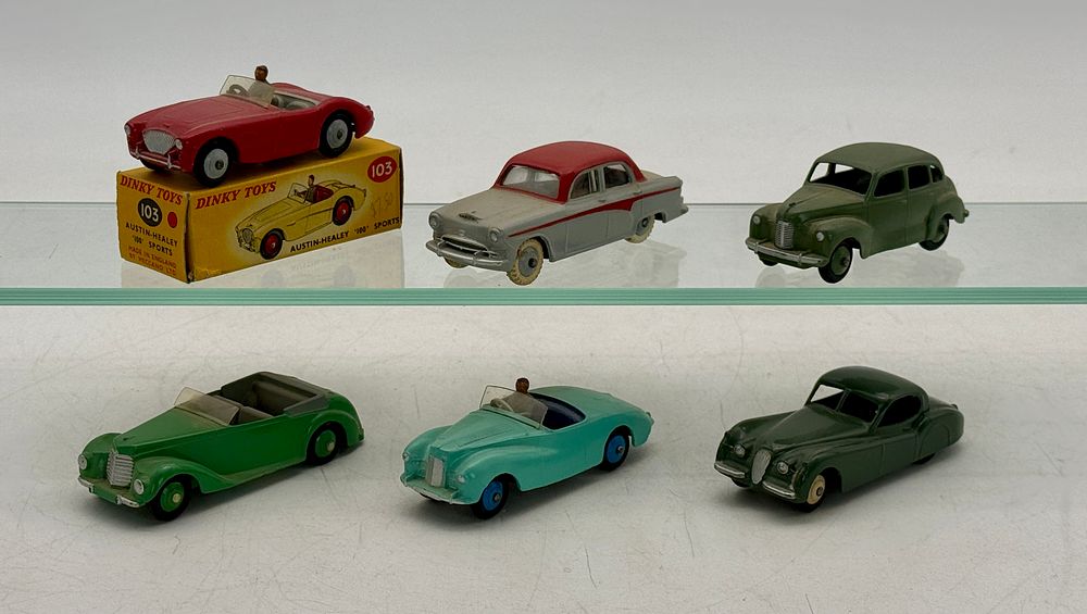 Lot 468: A Collection of Six Dinky Toys