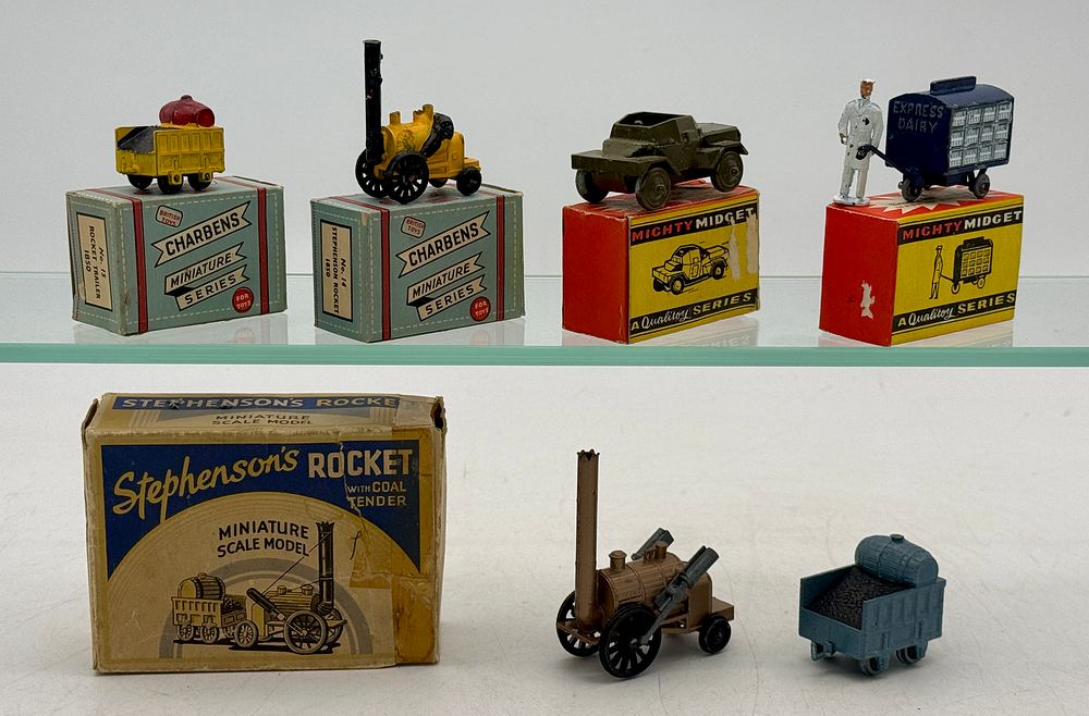 Lot 472: A Collection of Benbros and Charbens Diecast Models