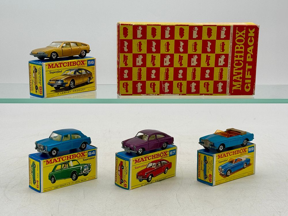 Lot 488: Matchbox-Sears Superfast Cars Gift Set