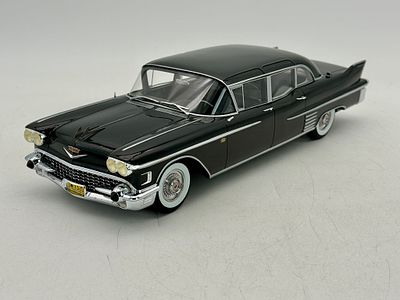 BoS-Models #320 1:18 Scale Cadillac Fleetwood 75 Limousine. A black BoS-Models 1:18 scale 