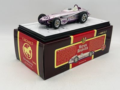Carousel 1 4405 1:18 1960 Watson Roadster Jim Hurtubise #56. A 1:18 scale die-cast Watson 