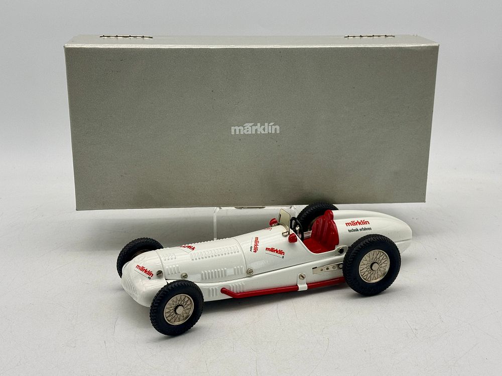 Lot 155: Märklin Alpha Toy Racing Car W125 with Silver Presentation Box