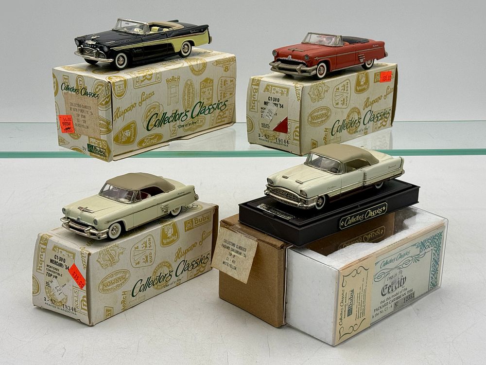 Lot 188: 4 Buby Collector's Classics Die-Cast Model Cars