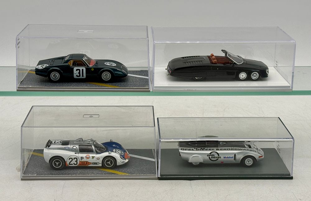 Lot 205: 4 Bizarre 1/43 Scale Model Racing Cars