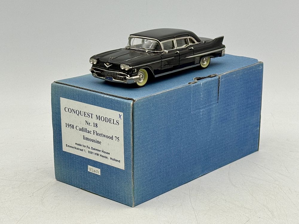 Lot 218: Conquest Models Nr 18 1958 Cadillac Fleetwood 75 Limousine