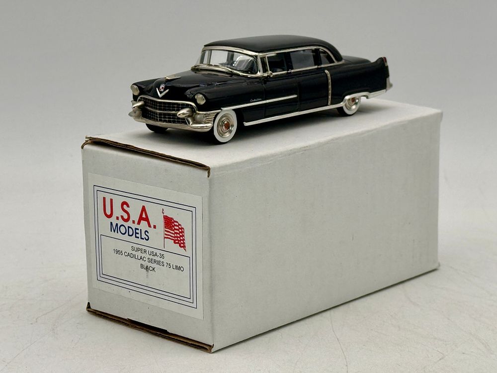 Lot 221: U.S.A. Models #35 1955 Cadillac Series 75 Limo