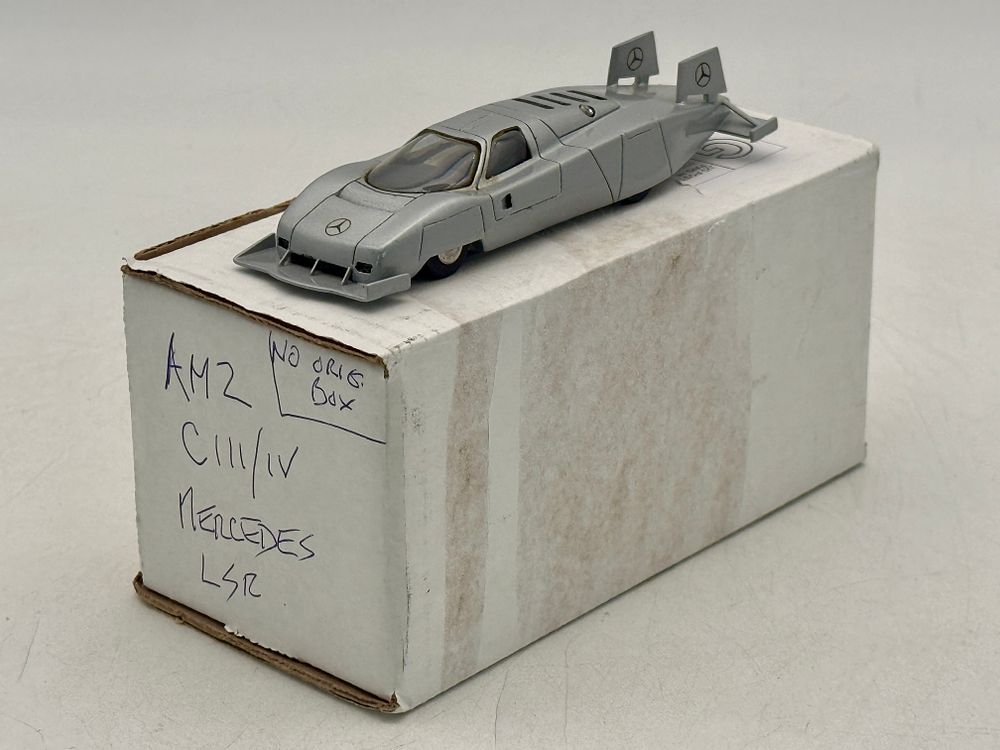 Lot 321: AM-2 Mercedes-Benz C111-IV LSR Silver Model Car