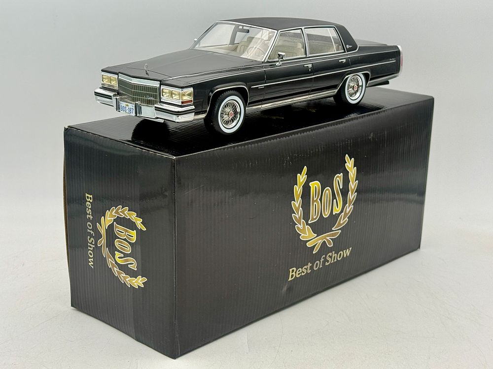 Lot 332: BoS-Models #0871982 Cadillac Fleetwood Brougham Sedan with Box