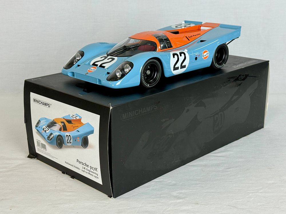 Lot 341: Minichamps 125 Porsche 917K Gulf Livery Model Car 706622