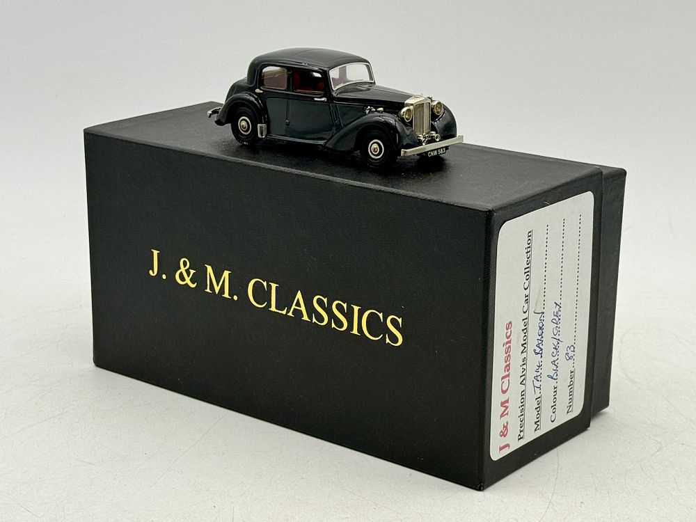 Lot 366: J. & M. Classics #83 Alvis TA14 Saloon Model Car