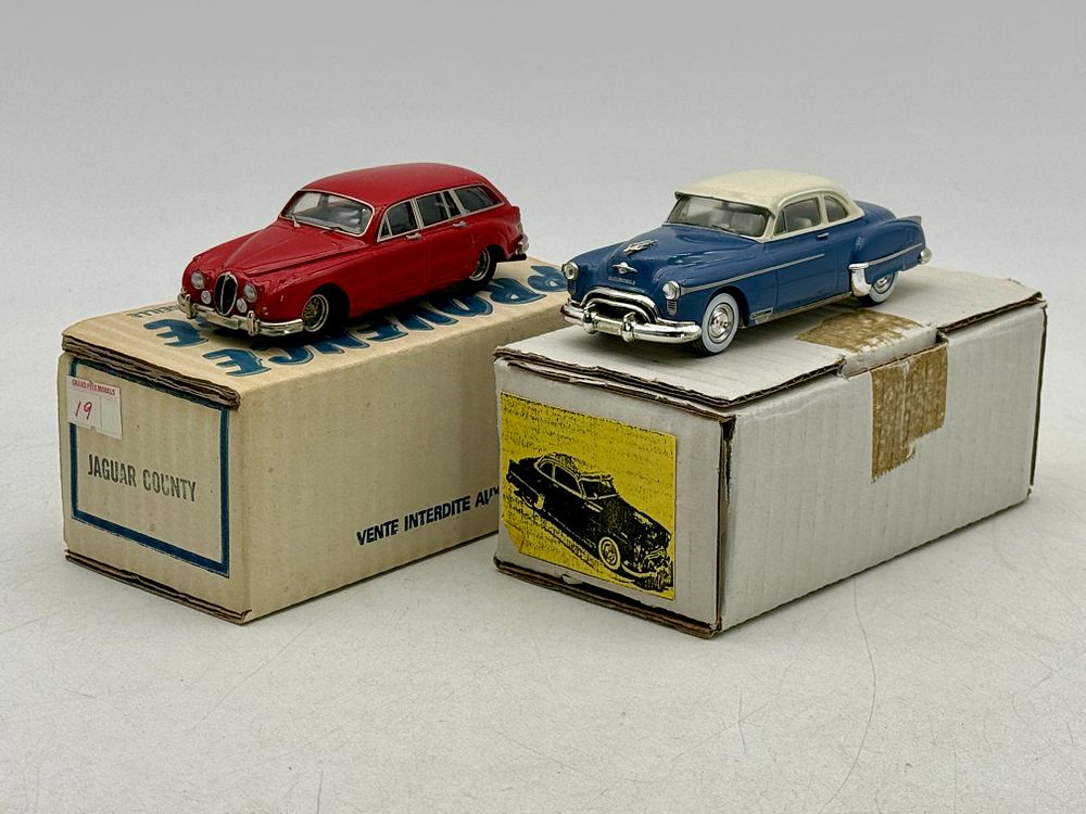 Lot 367: 2 Provence Moulage and TRON Club Model Cars