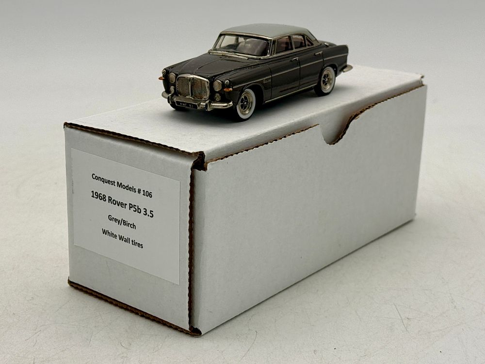 Lot 383: Conquest Models #106 1968 Rover P5b 3.5 Die-Cast Car
