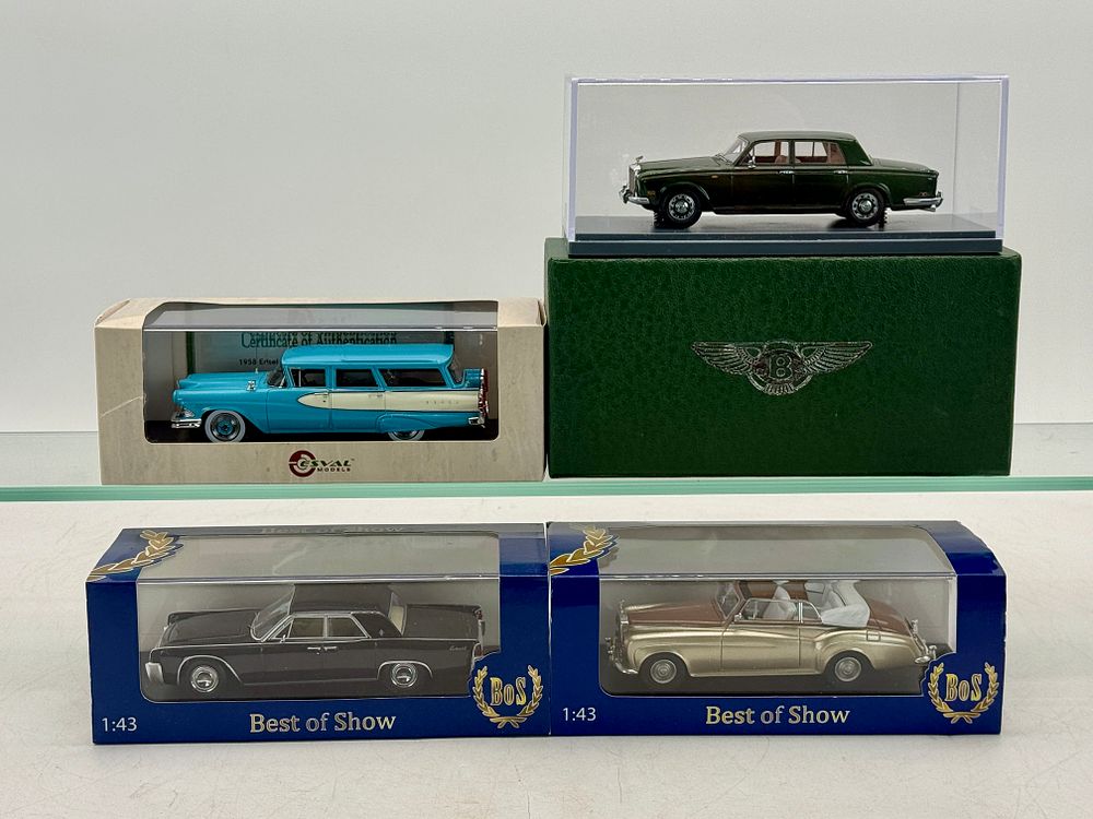 Lot 433: Collection of Four 1:43 Scale Model Cars