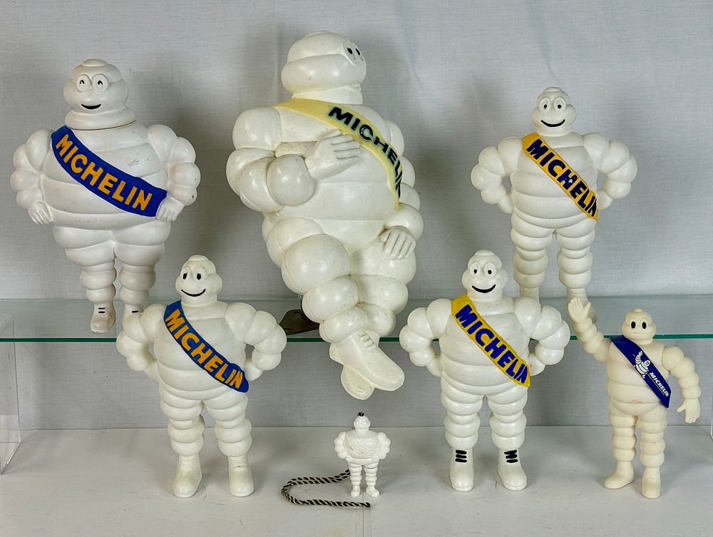 Lot 484: A Collection of Michelin Man Bibendum Advertising Figures