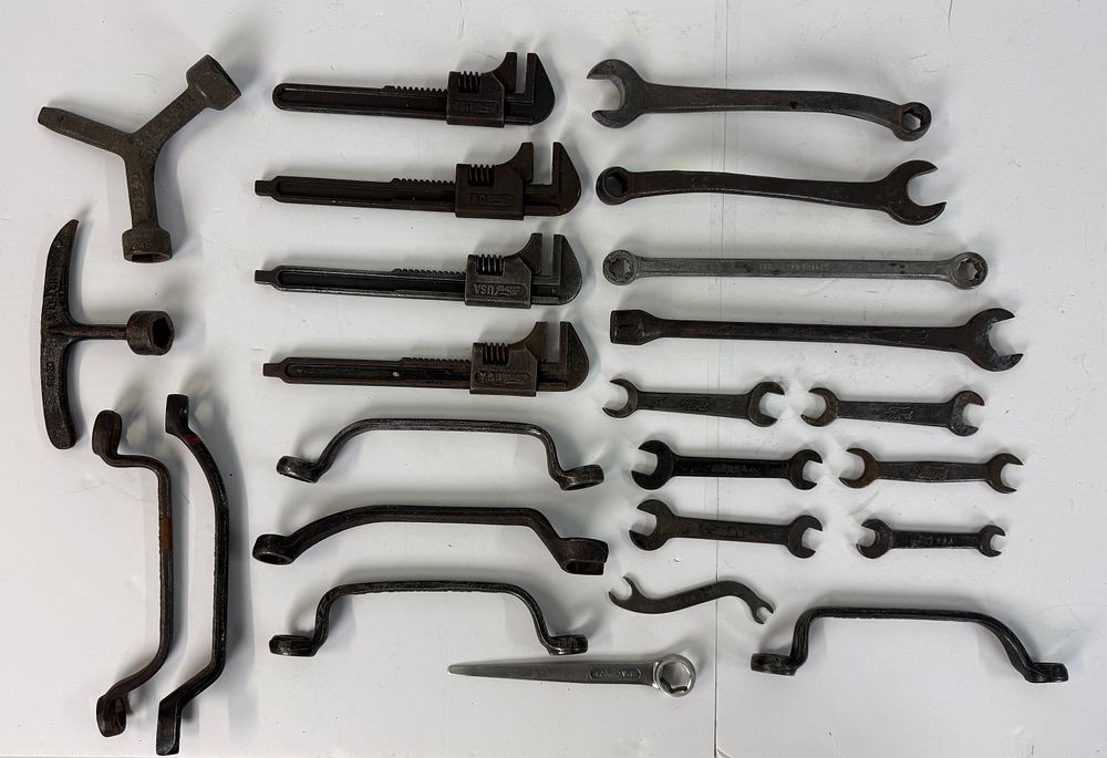 Lot 485: A Collection of Vintage Ford Hand Tools and Wrenches