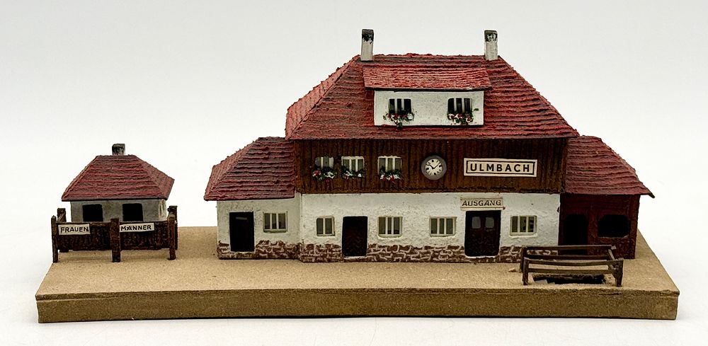 Lot 178: RS Modell HO Scale German Railway Station Ulmbach with Outbuilding