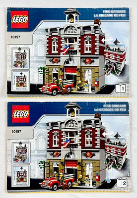 LEGO Creator Expert Fire Brigade Building Set 10197. This is a LEGO building set from the 