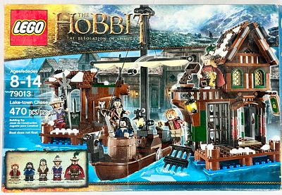 LEGO The Hobbit Lake-town Chase Set 79013. This LEGO Group plastic building set, number 79013 
