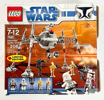 LEGO Star Wars 7681 Separatist Spider Droid Building Set. LEGO Star Wars construction set, model 