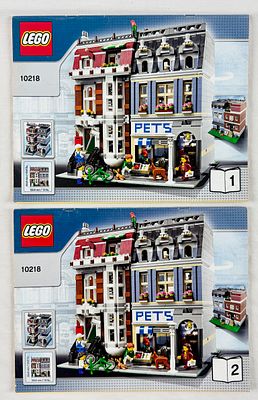 LEGO Creator Expert Pet Shop Set 10218. A LEGO Creator Expert series modular building set, Pet 