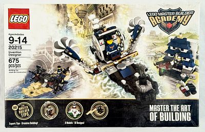 LEGO Master Builder Academy Invention Designer Building Set 20215. This is a LEGO Master Builder 