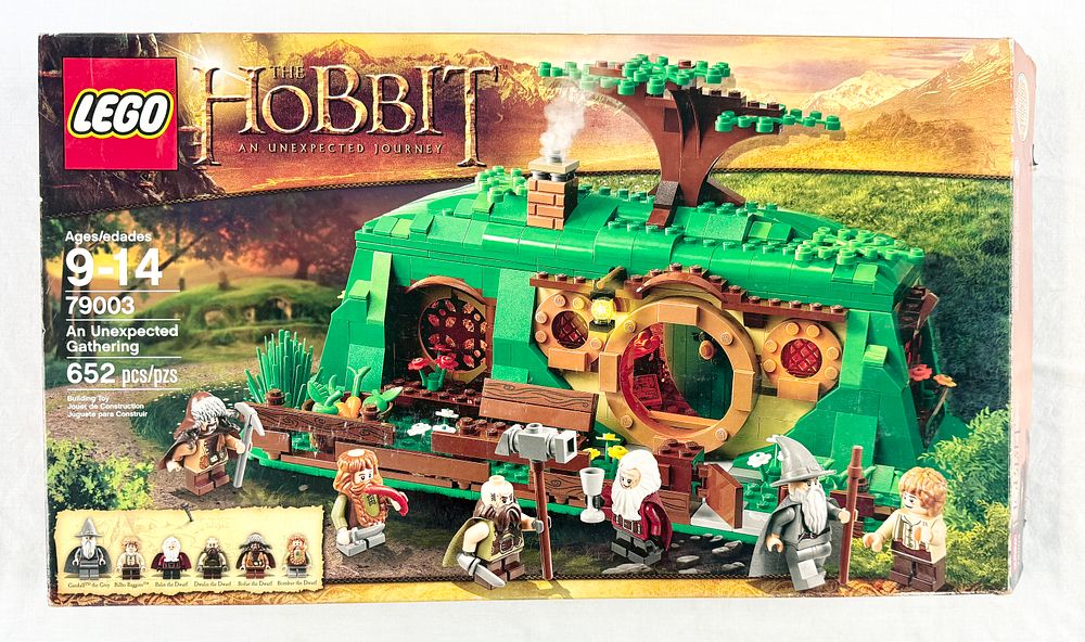 Lot 163: LEGO The Hobbit 79003 An Unexpected Gathering Building Set