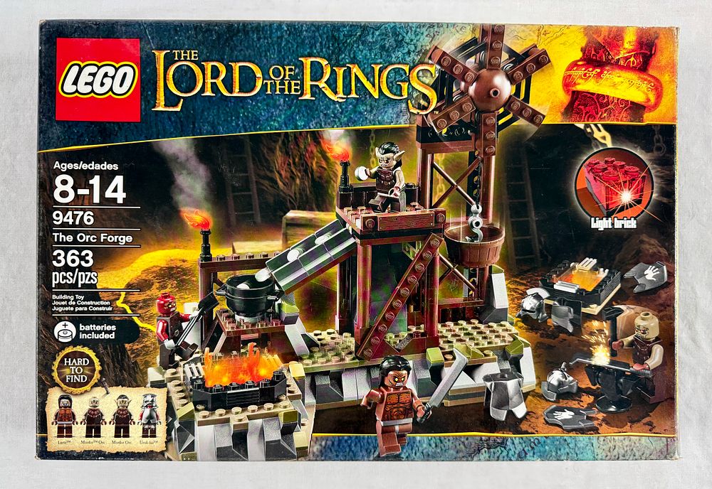 Lot 171: LEGO The Lord of the Rings The Orc Forge Exclusive Set 9476