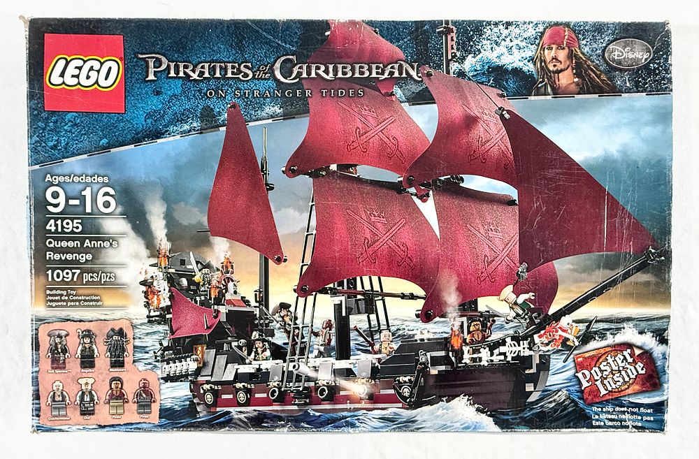 Lot 175: LEGO Pirates of the Caribbean Queen Anne's Revenge Set 4195