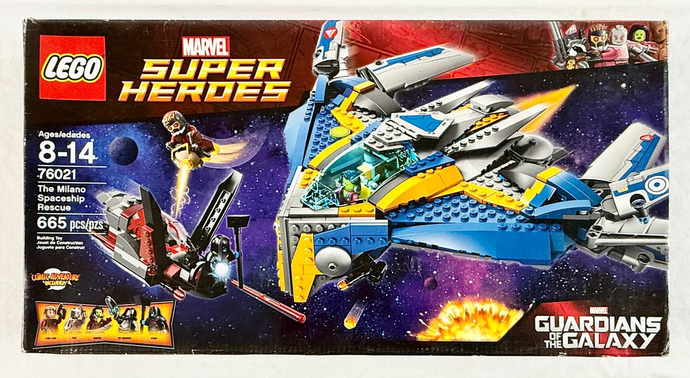 Lot 193: LEGO Marvel Super Heroes 76021 The Milano Spaceship Rescue