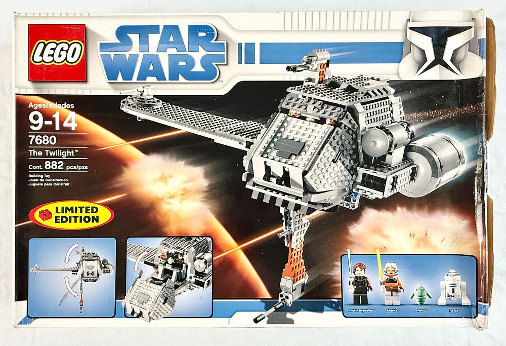 Lot 236: LEGO Star Wars The Clone Wars The Twilight Limited Edition Building Set 7680