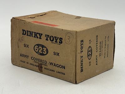 A Collection of Dinky Toys 623 Army Covered Wagons. A collection of Dinky Toys 623 Army Covered 