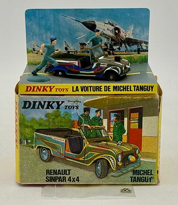 Dinky Toys No. 1406 Renault Sinpar 4x4 Michel Tanguy. French Dinky Toys set number 1406 features 