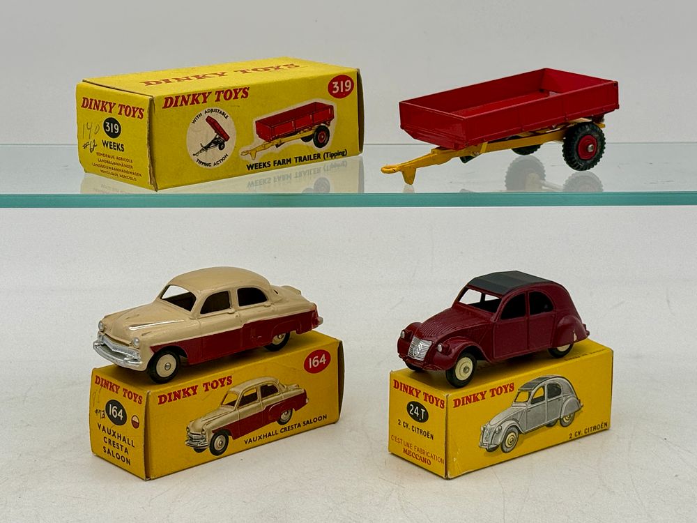 Lot 339: A Trio of Dinky Toys Die-Cast Vehicles with Boxes